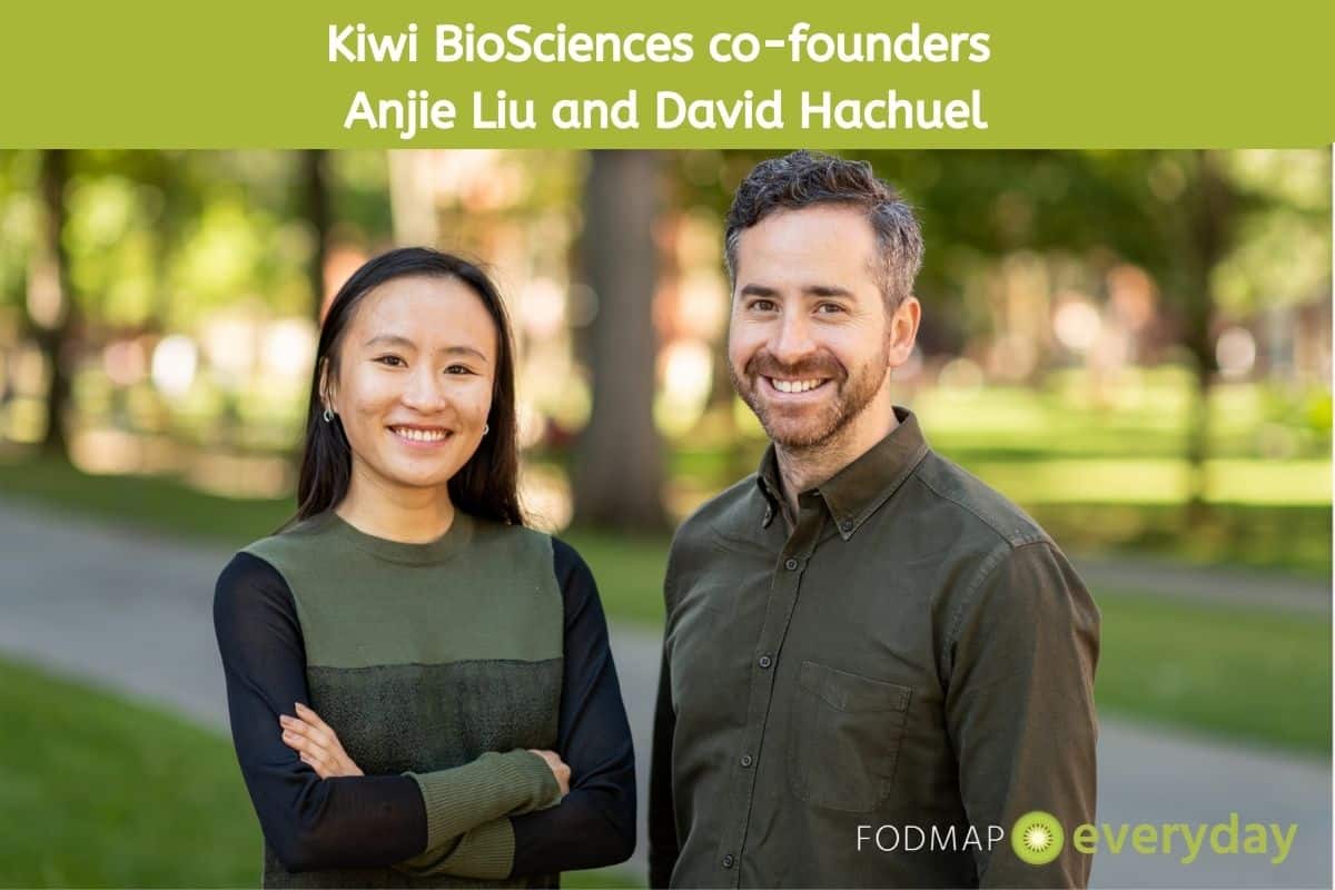 Kiwi BioSciences co-founders Anjie Liu and David Hachuel