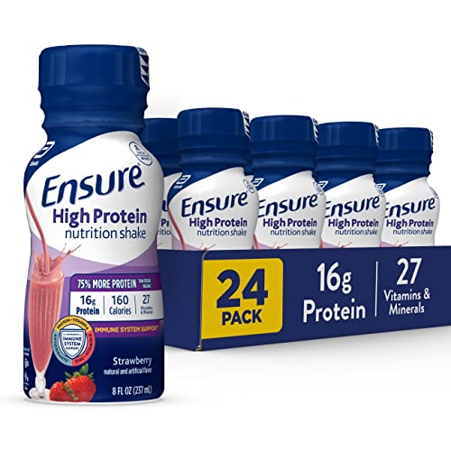Ensure High Protein Nutrition Shake; Strawberry