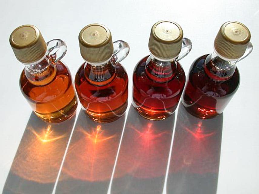 grades and colors of maple syrup
