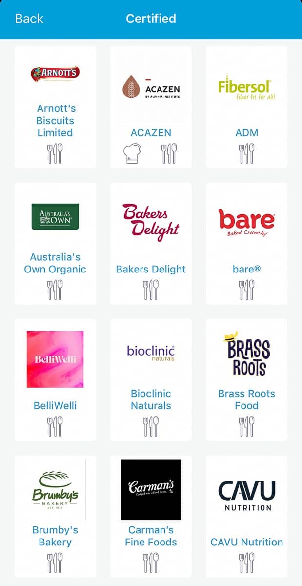 Certified area of Monash app