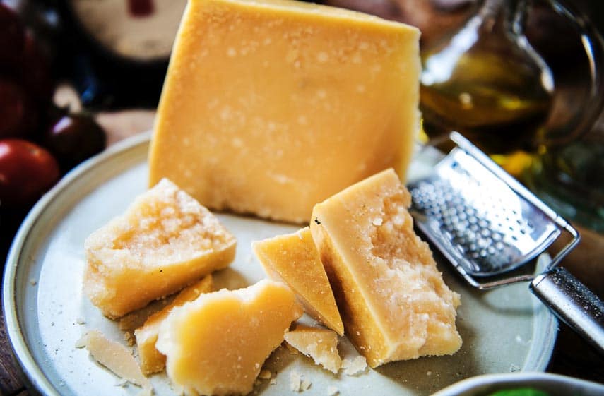 hard cheese with grater