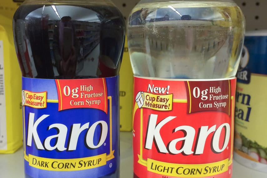 Karo Corn Syrup Dark and Light - no high fructose corn syrup