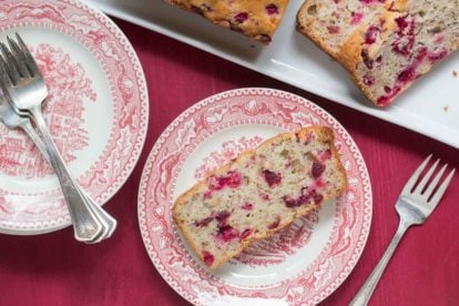 cranberry quick bread slice 2