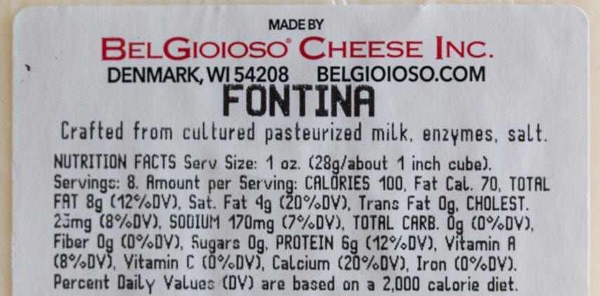Danish Fontina