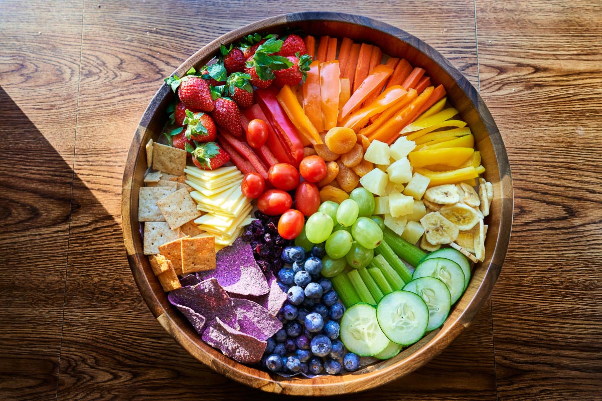 eat the rainbow.