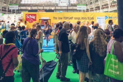 Free-From Show in London. Low FODMAP in London