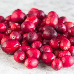 fresh cranberries