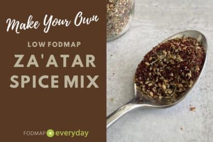 make your own za'atar spice mix