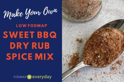sweet bbq dry rub spice mix