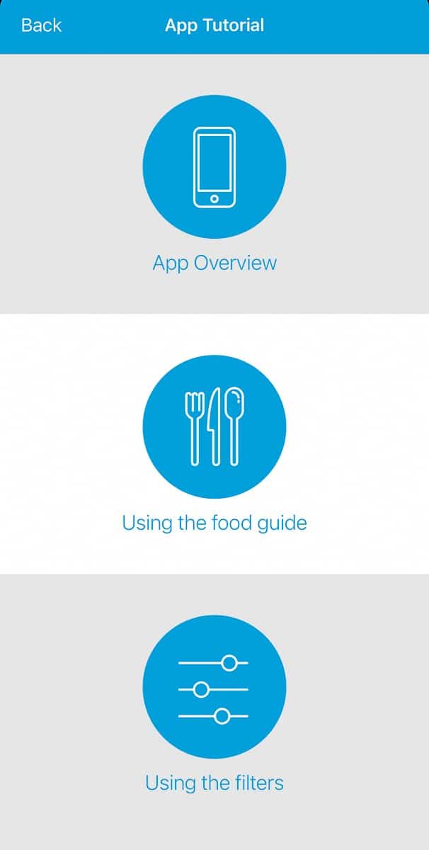 Monash question mark area on app
