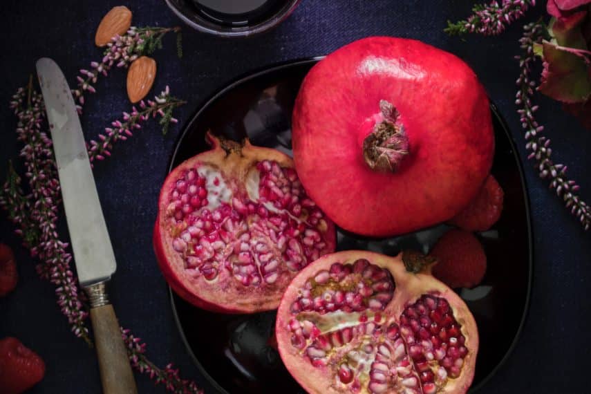 IBS & Yoga: Kitchen Yoga - Cutting pomegranates