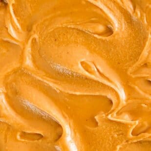peanut butter up close