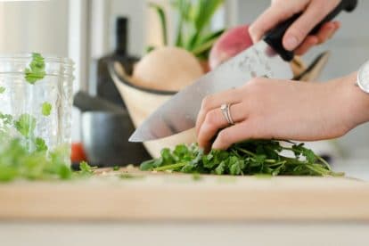 How Are Recipes Created: prepping food