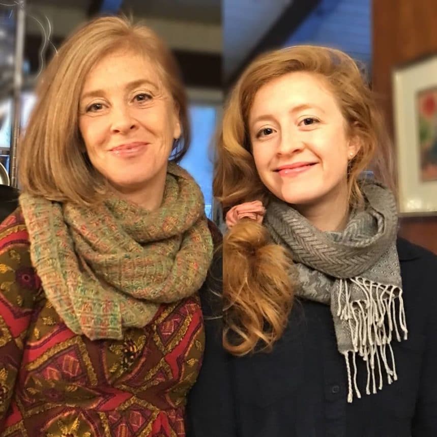My daughter, Kiera and me. 