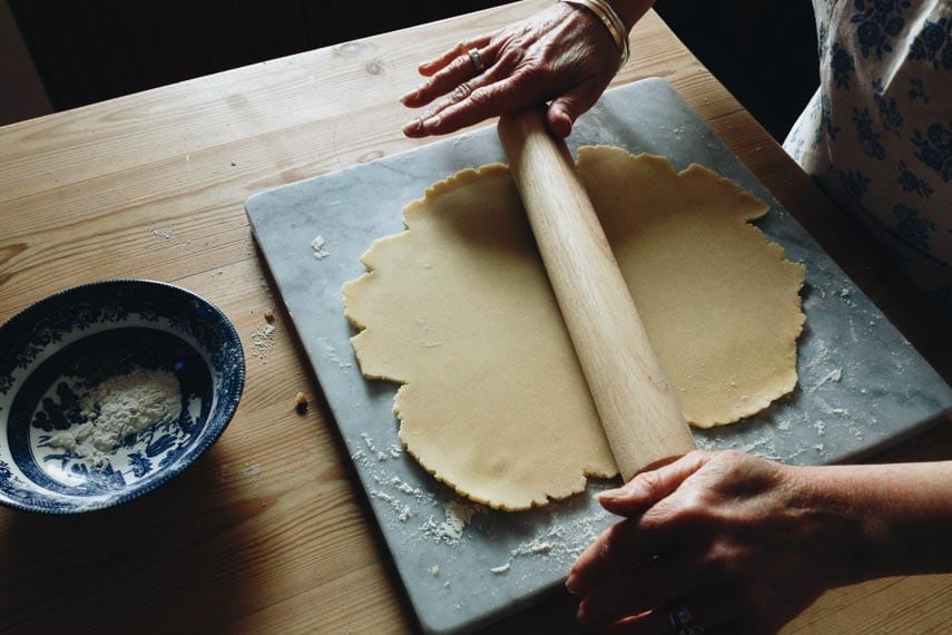 How Are Low FODMAP Recipes Created? rolling pie dough