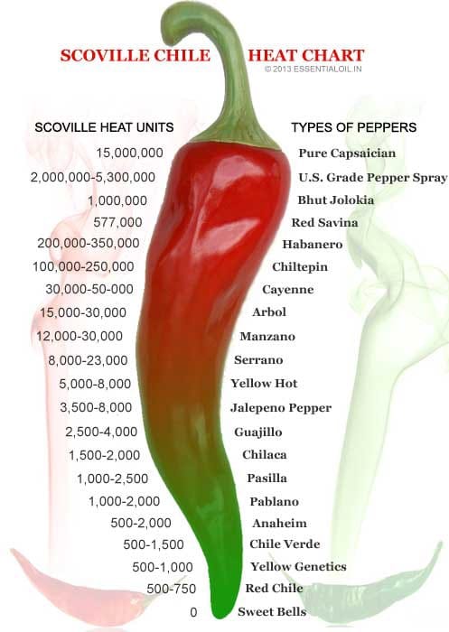 scoville heat scale