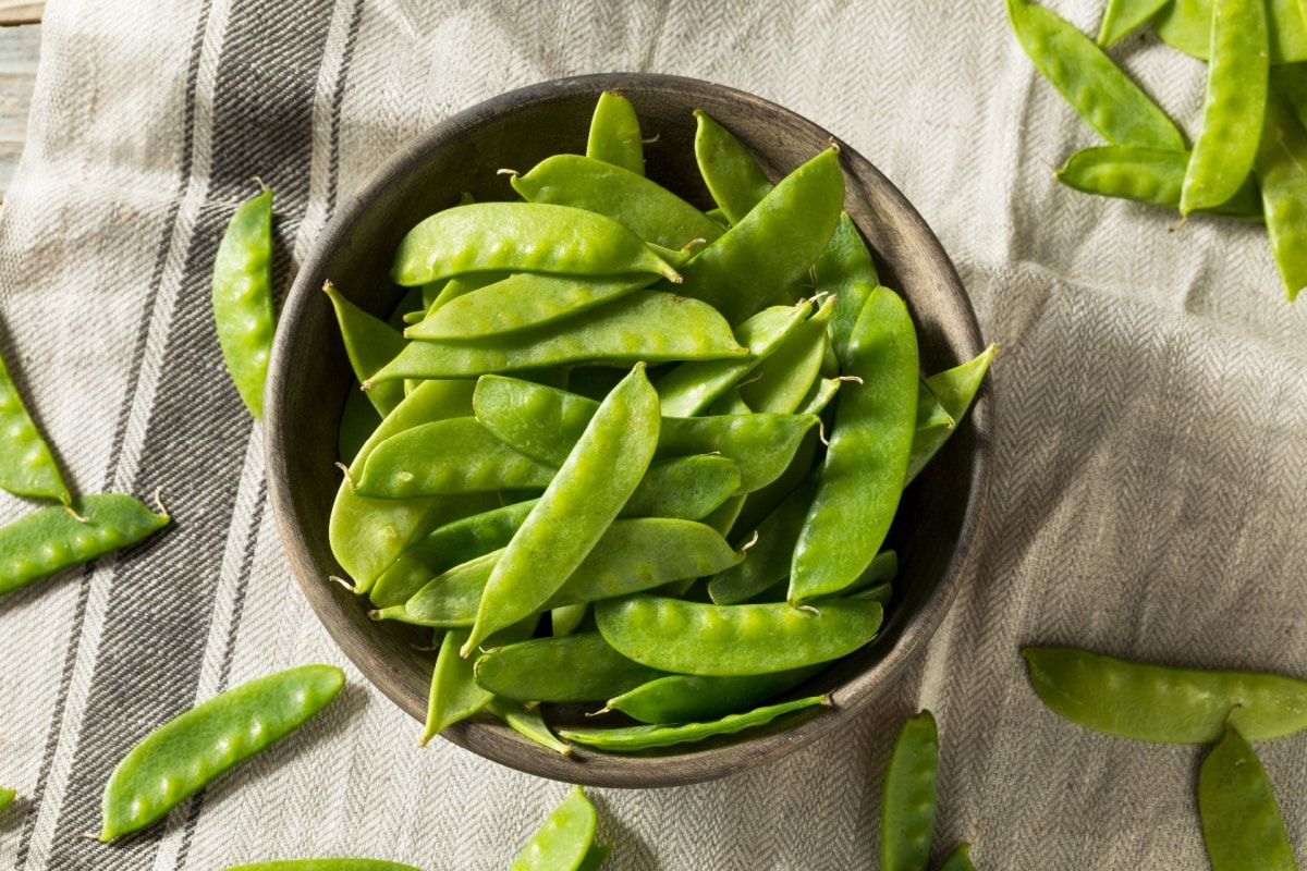Snow peas. 