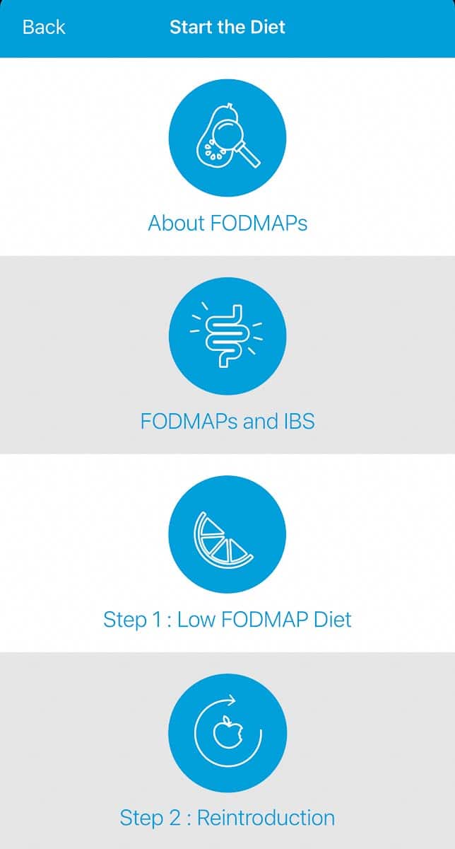 Start The Diet on Monash app