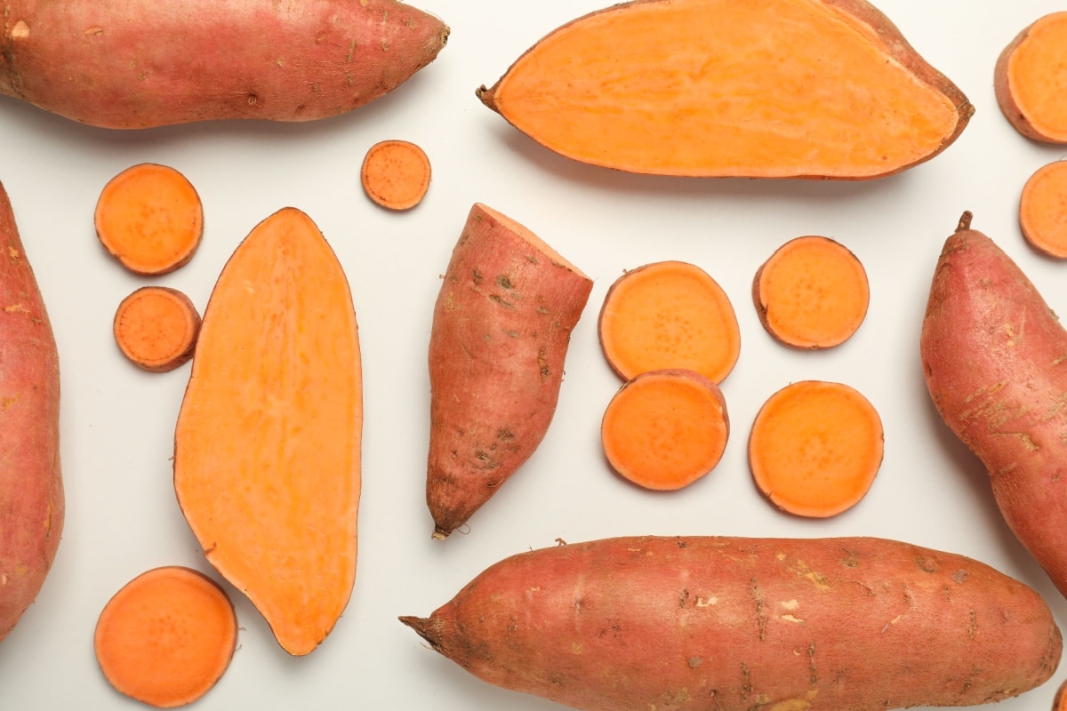 sweet potatoes. 