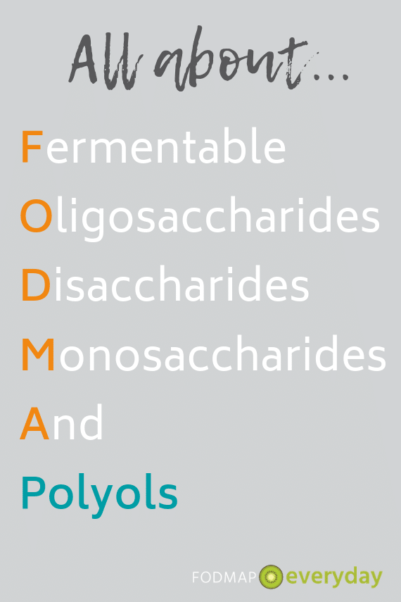 FODMAP graphic highlighting Polyols FODMAP graphic highlighting Polyols