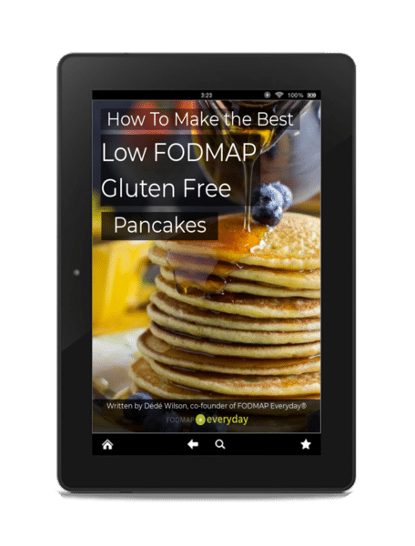 how to make the best low fodmap gluten free pancakes ebook image