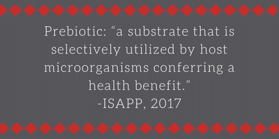 Prebiotic definition graphic