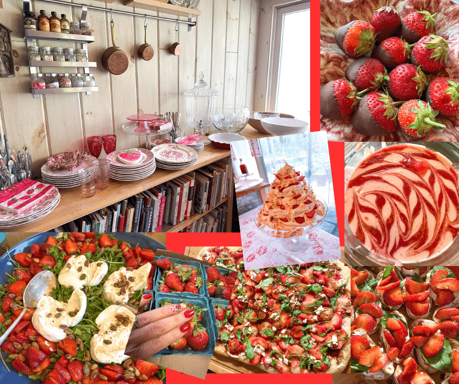 strawberry party.